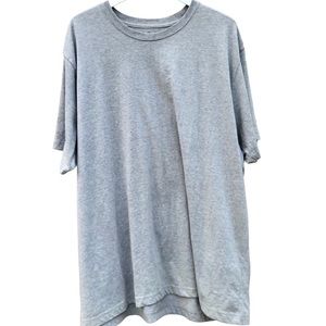 Eddie Bauer Tee Shirt Crew Neck Mens Sz. 3X Gray Top
